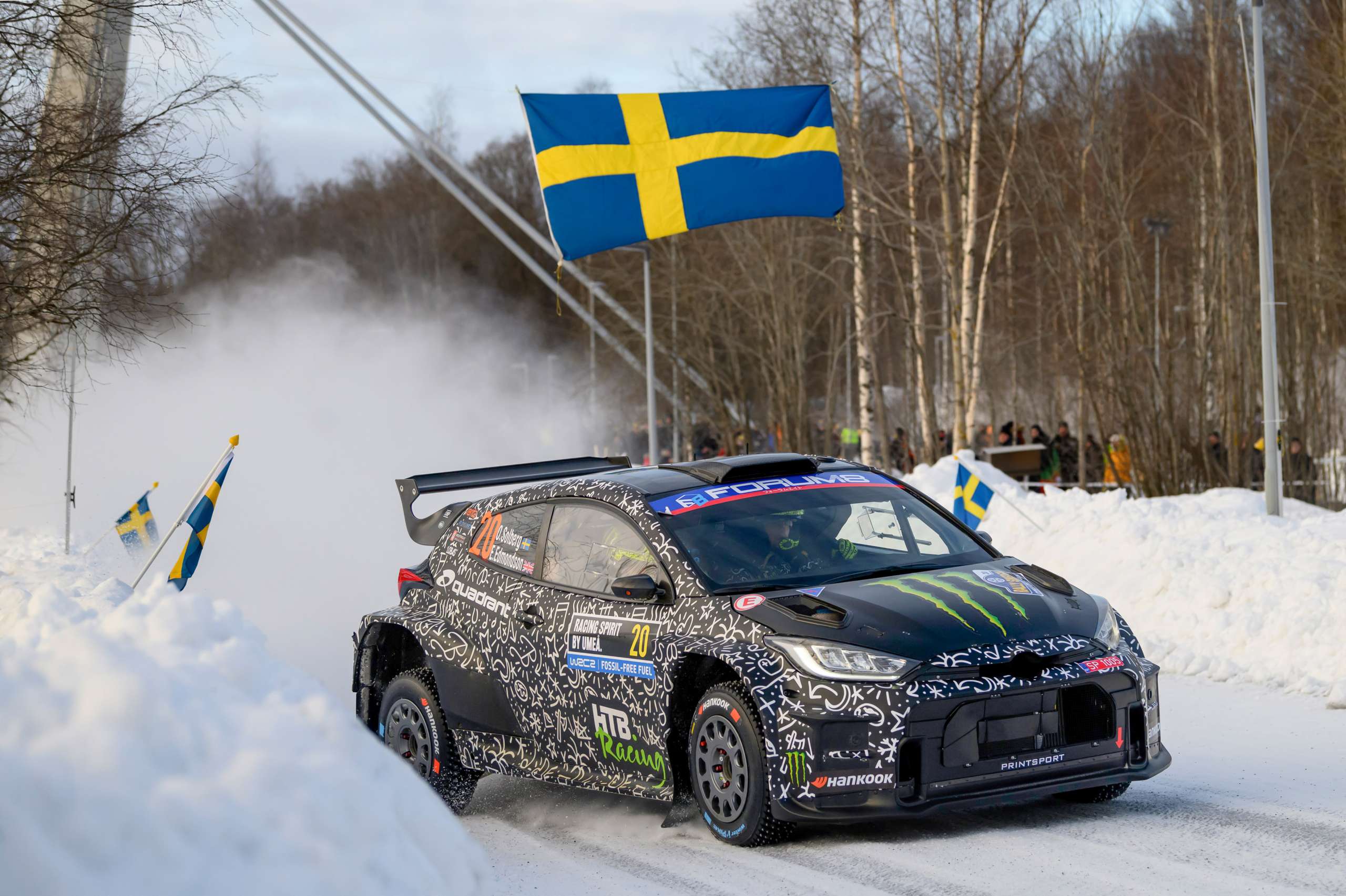 Rally Di Svezia Oliver Solberg Saldamente Al Comando Del Wrc