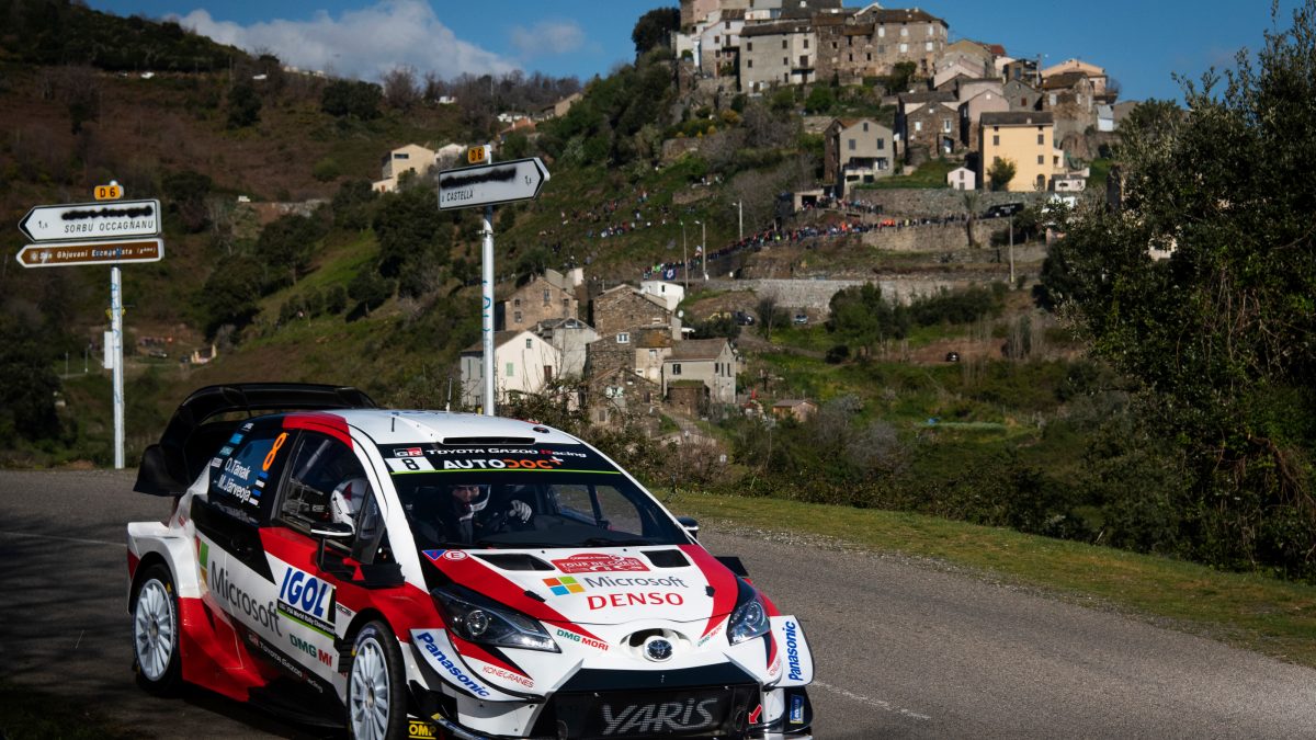 WRC Tour de Corse il primo loop mattutino parla estone Rallyssimo