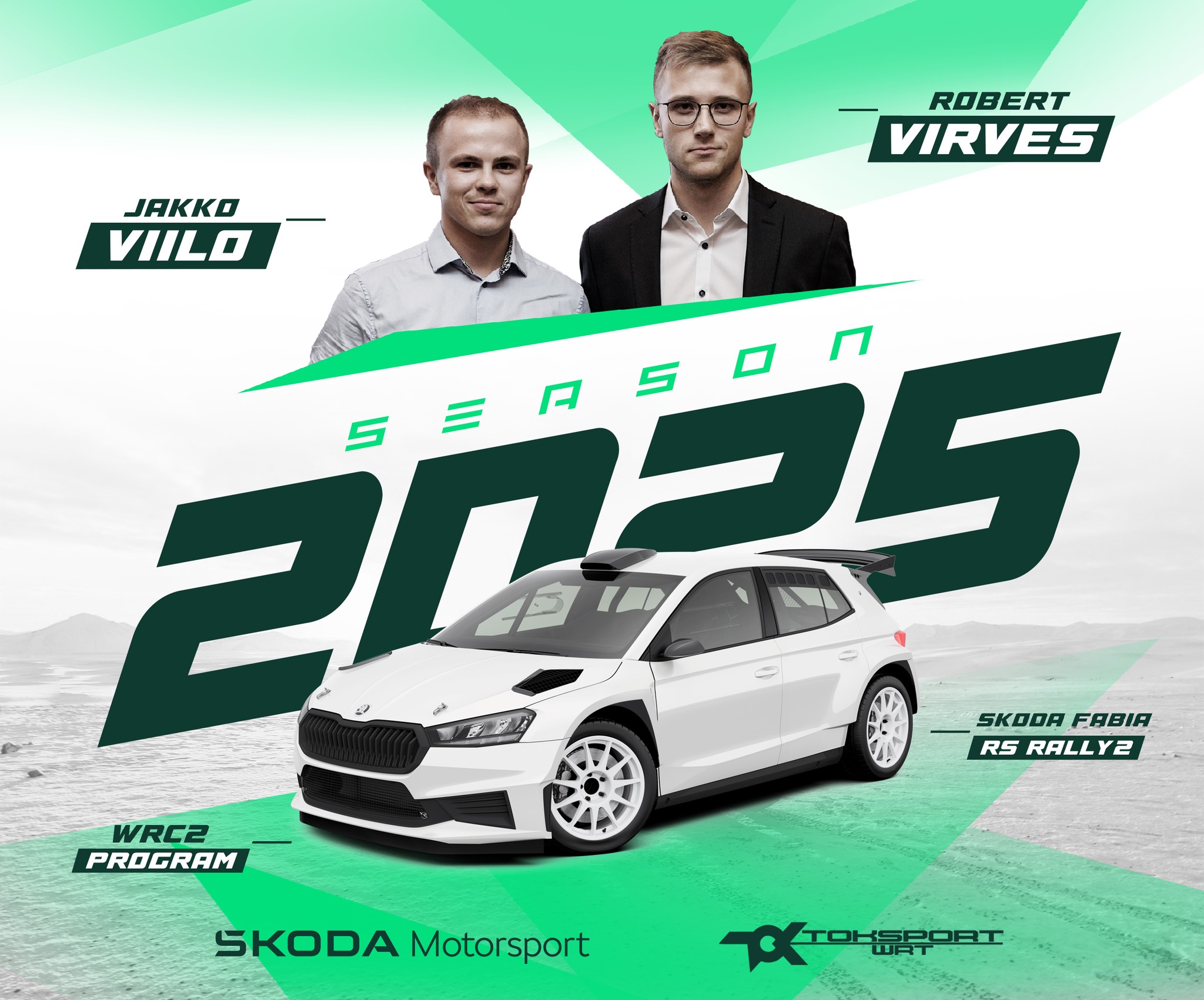 WRC2 – Virves con Toksport nel 2025