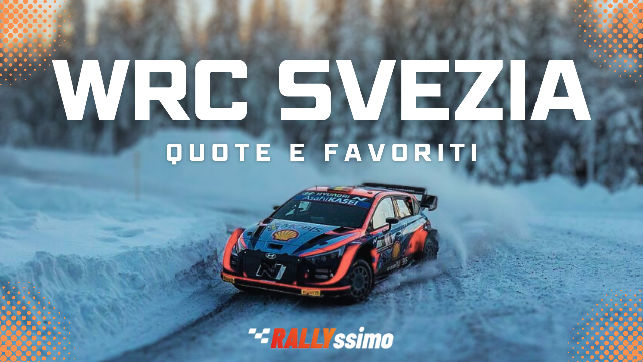 WRC Rally Svezia 2025, quote e favoriti per la seconda tappa del mondiale