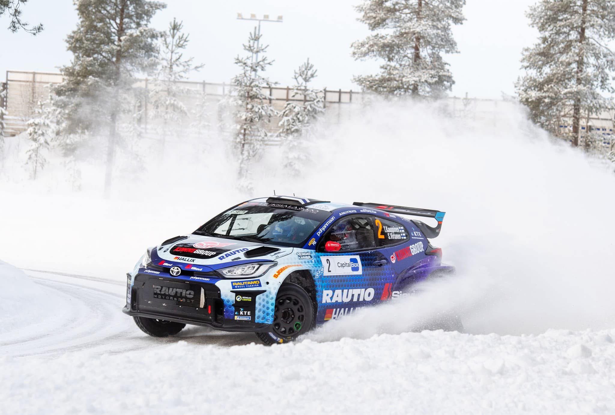 Tuukka Kauppinen fa la storia! Vittoria all’Arctic Lapland Rally 2025 a soli 18 anni