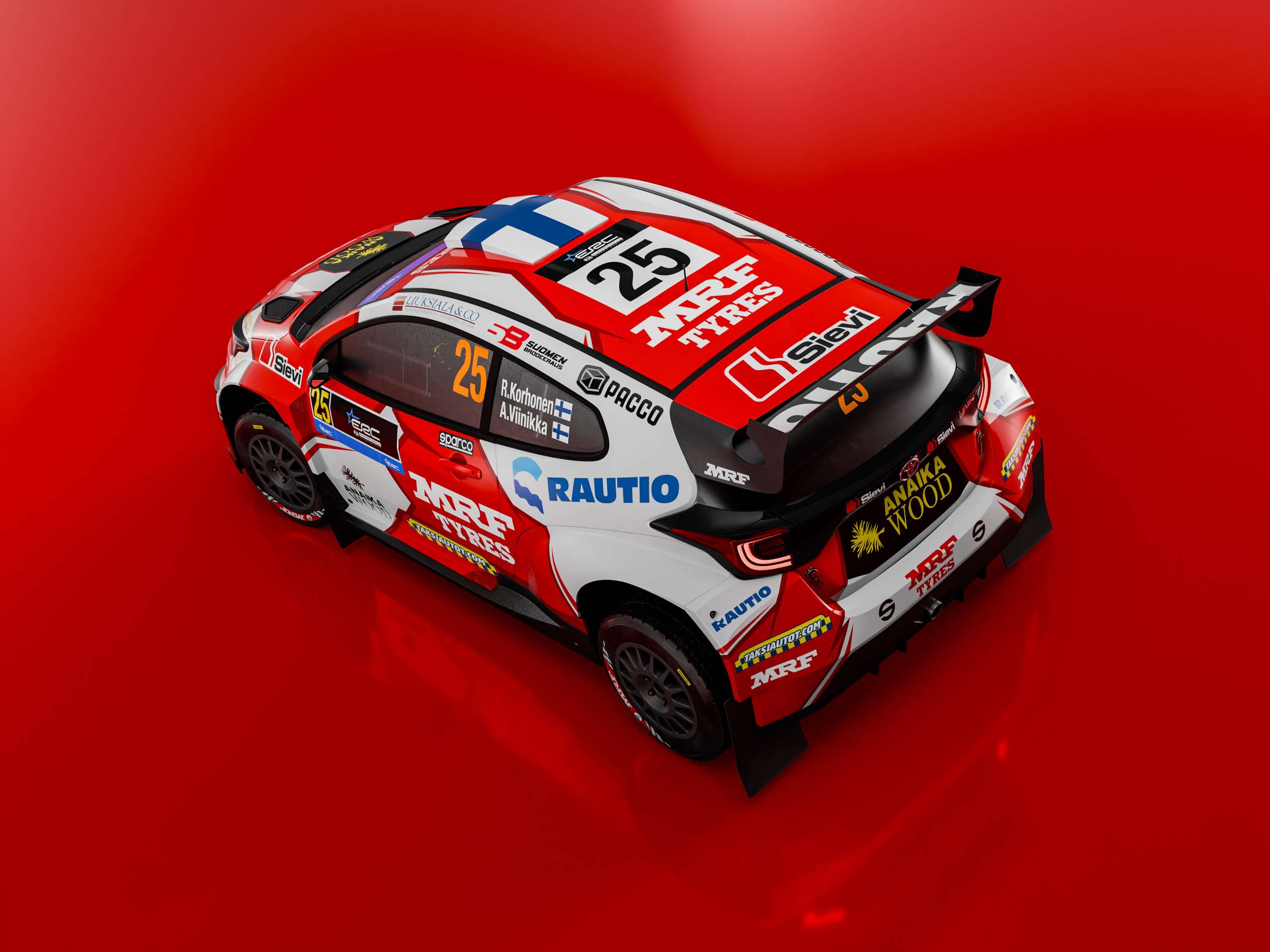 Roope Korhonen e MRF Tyres: un’alleanza che punta in alto nell’ERC 2025
