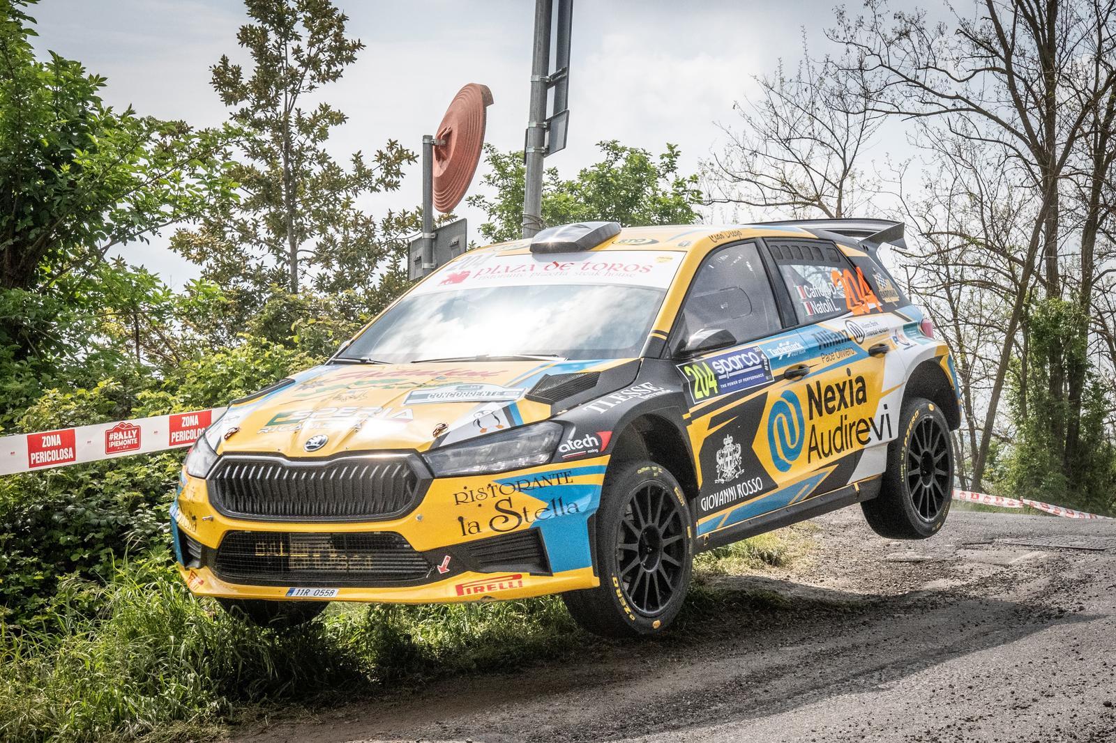 Rally Piemonte: Crugnola tiene di forza, a Caffoni il CRZ